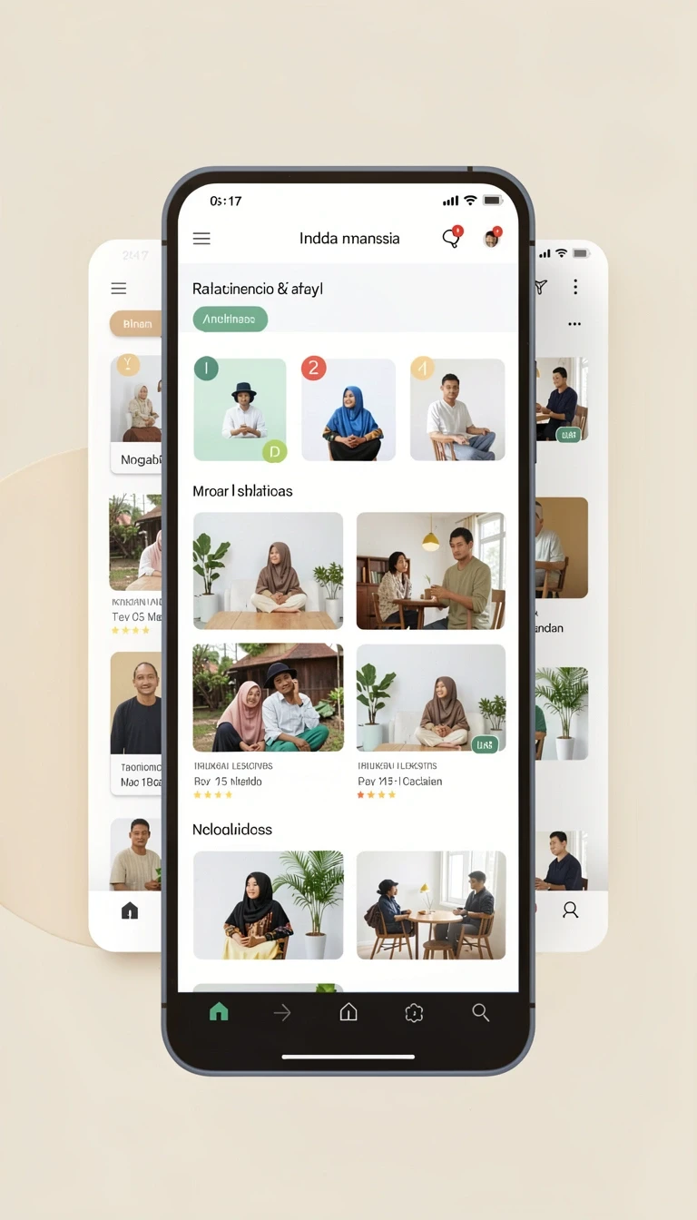 Tampilan utama aplikasi Review Aplikasi 8180 yang intuitif dan efisien.