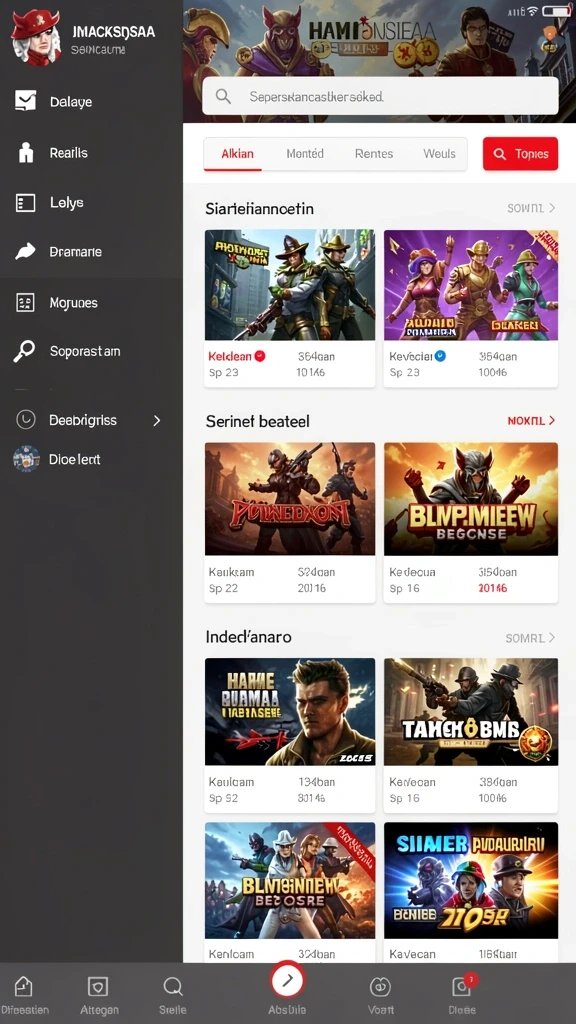 Tampilan utama aplikasi Review Aplikasi zk3 yang intuitif dan efisien.