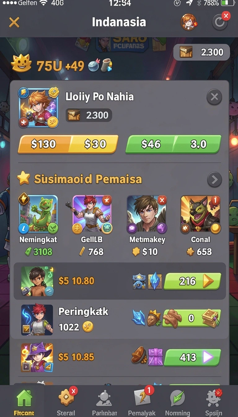 Tampilan utama aplikasi Review Aplikasi mpo1221 yang intuitif dan efisien.