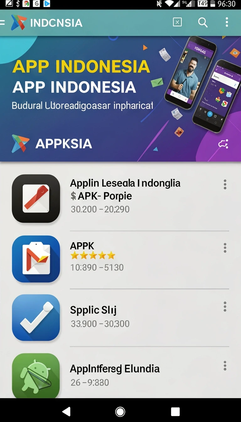Tampilan utama aplikasi Review Aplikasi events yang intuitif dan efisien.